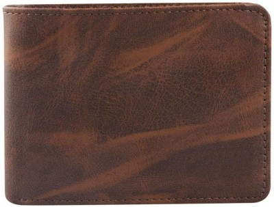 gustave Men Brown Artificial Leather Wallet(6 Card Slots)