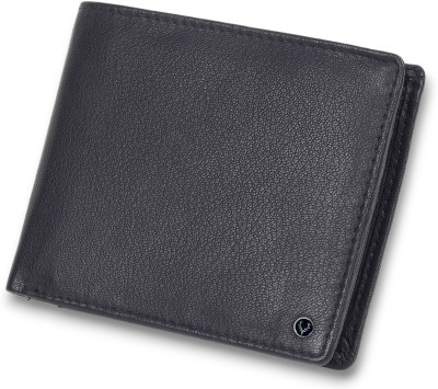 Allen Solly Men Casual, Trendy, Ethnic, Formal, Evening/Party, Travel Black Genuine Leather Wallet(9 Card Slots)