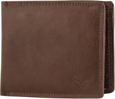 Bern Men Casual, Formal, Casual, Travel, Trendy Brown Genuine Leather Wallet(11 Card Slots)