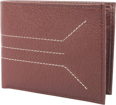 Zoro United Men Brown Artificial Leather Wallet(5 Card Slots)