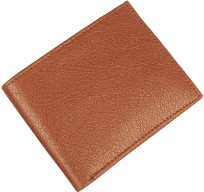 Lokenath enterprise Men Formal Brown Genuine Leather Wallet(2 Card Slots)