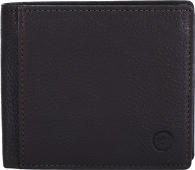 MARSTEN Men Casual Brown Genuine Leather Wallet(8 Card Slots)