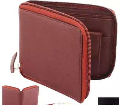 Zodoko Boys Brown Artificial Leather Wallet(4 Card Slots)