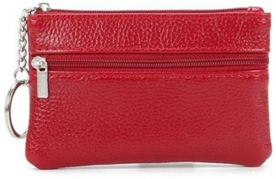 DEVANI ENTERPRISE Men & Women Casual, Ethnic, Evening/Party, Formal, Travel, Trendy Red Genuine Leather Wallet(2 Card Slots)