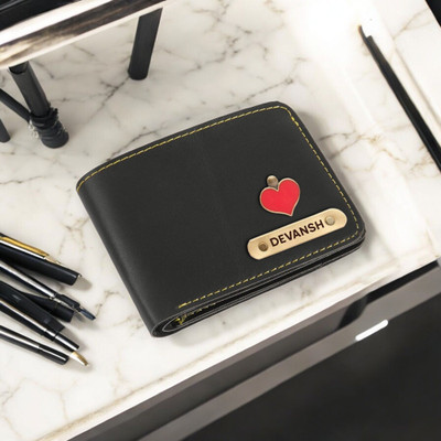 VenussVault Men & Women Casual, Formal, Evening/Party, Formal, Trendy Black Artificial Leather, Genuine Leather Wallet(5 Card Slots)