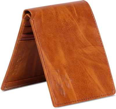 IXORA Boys Evening/Party Tan Artificial Leather Wallet(4 Card Slots)