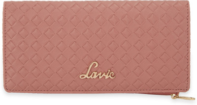 LAVIE Women Casual Pink Artificial Leather Wallet  (12 Card Slots) For Rs. 389 @ 61 %