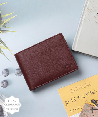 METRONAUT Men Casual, Evening/Party, Formal, Travel, Trendy Brown Artificial Leather Wallet(9 Card Slots)
