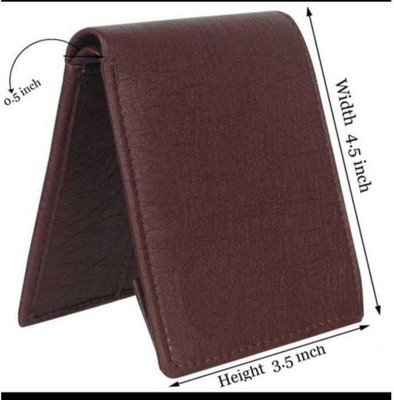 zaphod Women Brown Artificial Leather Wallet(8 Card Slots)