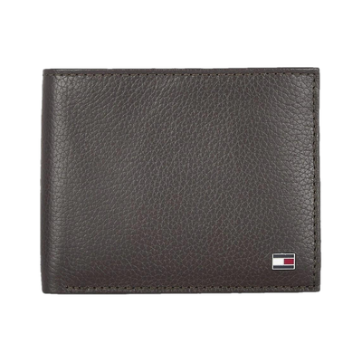 TOMMY HILFIGER Men Casual Brown Genuine Leather Wallet(4 Card Slots)