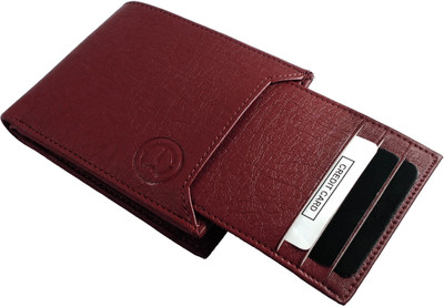TnW Men Casual Brown Artificial Leather Wallet(7 Card Slots)