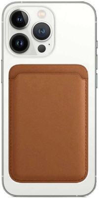 Gizzo Men & Women Formal Brown Artificial Leather Card Holder(3 Card Slots, Pack of 2)