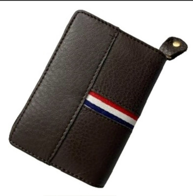 True Style Boys Black Jute, Artificial Leather Wallet(7 Card Slots)