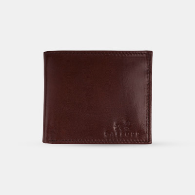 GALLOPP Men Formal, Casual Brown Genuine Leather Wallet(3 Card Slots)