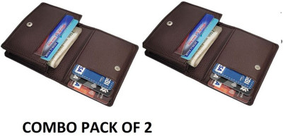 RURAL CRAFT 4 Card Holder(Set of 2, Brown)