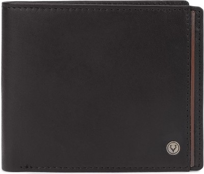 Allen Solly Men Casual Brown Genuine Leather Wallet(5 Card Slots)