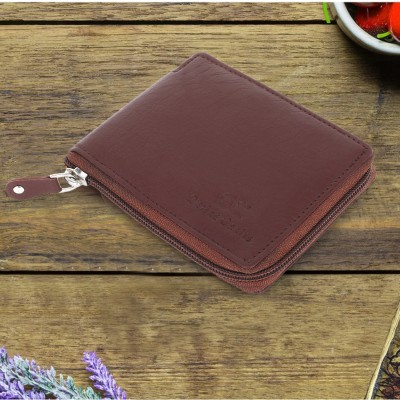 DEZiRE CRAfTS Men Trendy, Evening/Party, Casual, Formal, Travel Brown Artificial Leather Wallet(4 Card Slots)