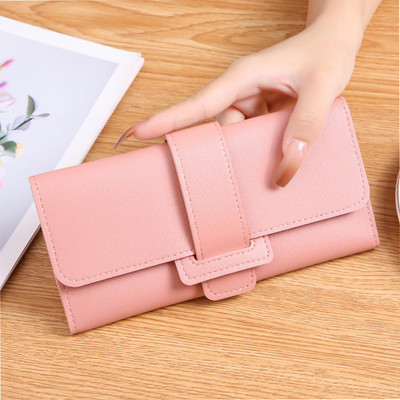 KRAPTICK Women Pink Artificial Leather Wallet(12 Card Slots)
