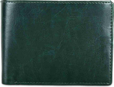 zaphod Men Trendy Green Artificial Leather Wallet(8 Card Slots)