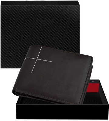 PARTH ENTERPRISE Men Casual, Evening/Party, Formal Brown Artificial Leather Wallet(3 Card Slots)