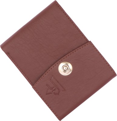 JND Men Formal Brown Artificial Leather Wallet(8 Card Slots)