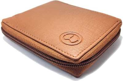 TnW Men Tan Artificial Leather Wallet(3 Card Slots)