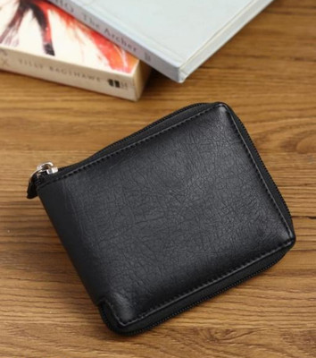 IXORA Men Trendy White Genuine Leather Wallet(13 Card Slots)