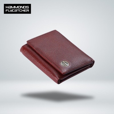 Hammonds Flycatcher Men Casual, Formal, Evening/Party, Travel, Trendy Brown Genuine Leather Wallet(6 Card Slots)