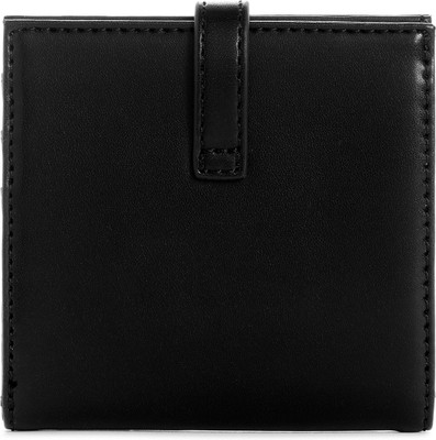 GUESS Women Casual Black Fabric Card Holder(8 Card Slots)