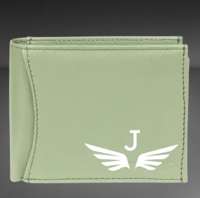 KEYUR Men Casual Green Artificial Leather Wallet(6 Card Slots)