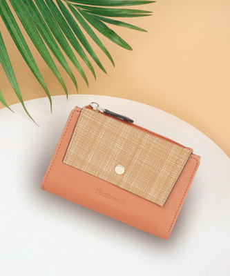 Fastrack Women Casual Tan Fabric Wallet  (6 Card Slots) For Rs. 319 @ 76 %