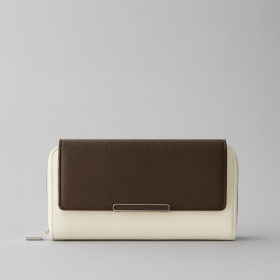 LINO PERROS Women Casual Brown Artificial Leather Wallet(11 Card Slots)
