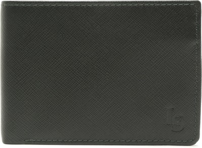 LOUIS STITCH Men Casual Green Genuine Leather Wallet(5 Card Slots)