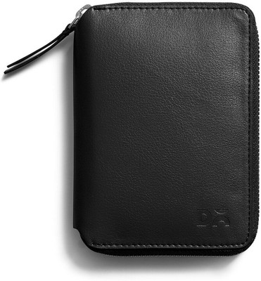 DailyObjects Men & Women Travel Black Artificial Leather Document Holder(7 Card Slots)
