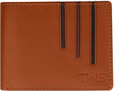 thewalletstore Men Casual Tan Artificial Leather Wallet(6 Card Slots)