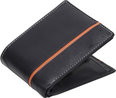 GH Men Formal, Trendy Black Genuine Leather Wallet(9 Card Slots)