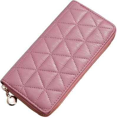 SYGA Women Pink Fabric Wallet(2 Card Slots)