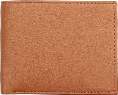 Amicraft Boys Tan Artificial Leather Wallet(10 Card Slots)