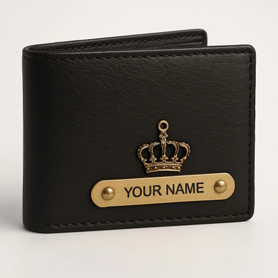 MONISTRY Men Ethnic, Evening/Party, Casual, Formal, Trendy, Travel Black Artificial Leather Wallet(5 Card Slots)