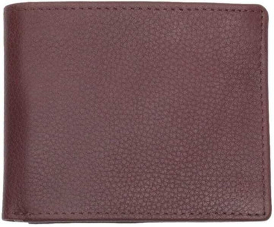 KALSIYANFARM Men Casual Brown Artificial Leather Wallet(5 Card Slots)