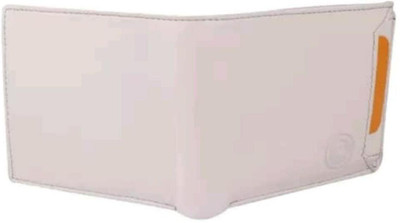 Classic World Men White Artificial Leather Wallet(10 Card Slots)