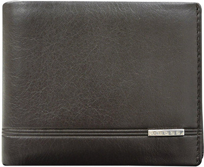 CROSS Men Formal Brown Genuine Leather Wallet(4 Card Slots)