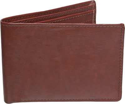 HENEDA Men Formal Brown Artificial Leather Wallet(5 Card Slots)