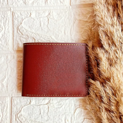 VenussVault Men Casual, Ethnic, Evening/Party, Formal, Travel, Trendy Brown Artificial Leather, Genuine Leather Wallet(5 Card Slots)