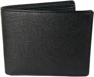 ZAPTOE Men Black Artificial Leather Wallet(8 Card Slots)