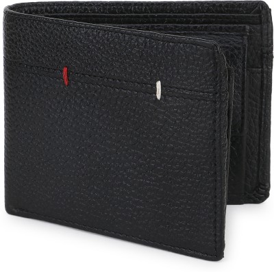 PROVOGUE Men Trendy, Travel, Formal, Evening/Party, Casual, Ethnic Black Genuine Leather Wallet(7 Card Slots)