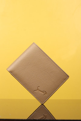 Wildedge Men Casual Beige Artificial Leather Wallet(6 Card Slots)
