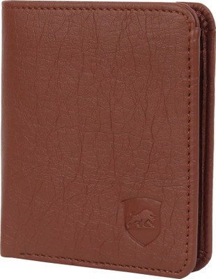 SAMTROH Men Casual Tan Artificial Leather Wallet(4 Card Slots)