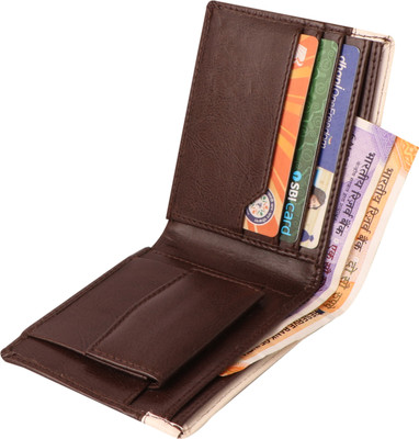 sksnia Men Evening/Party Multicolor Artificial Leather Wallet(5 Card Slots)