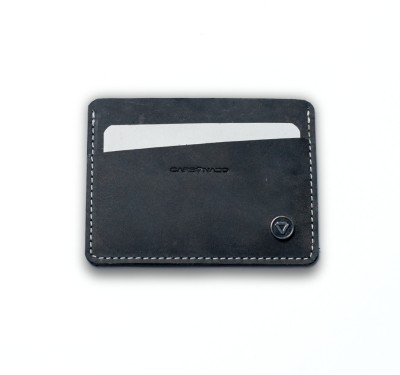 carbonado Men & Women Casual, Formal, Trendy, Travel Black Genuine Leather Card Holder(2 Card Slots)